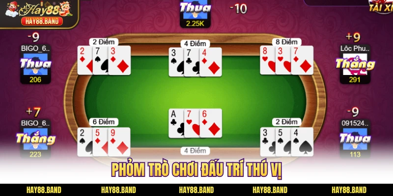Phỏm trò chơi đấu trí thú vị